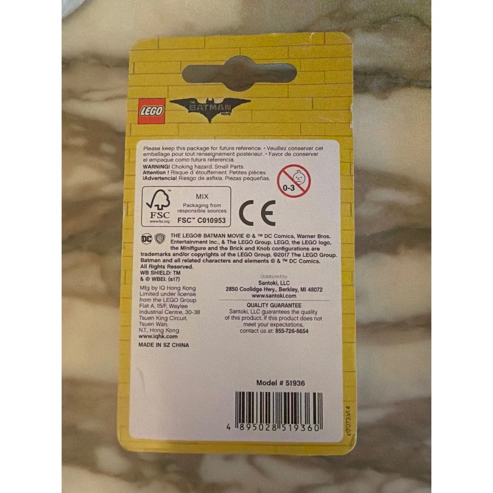 LEGO Eraser Multicolor Batman Movie Robin Harley Quinn 10 Pack 51936 New
